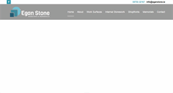Desktop Screenshot of eganstone.ie