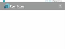 Tablet Screenshot of eganstone.ie